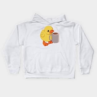 Living on coffee Kids Hoodie